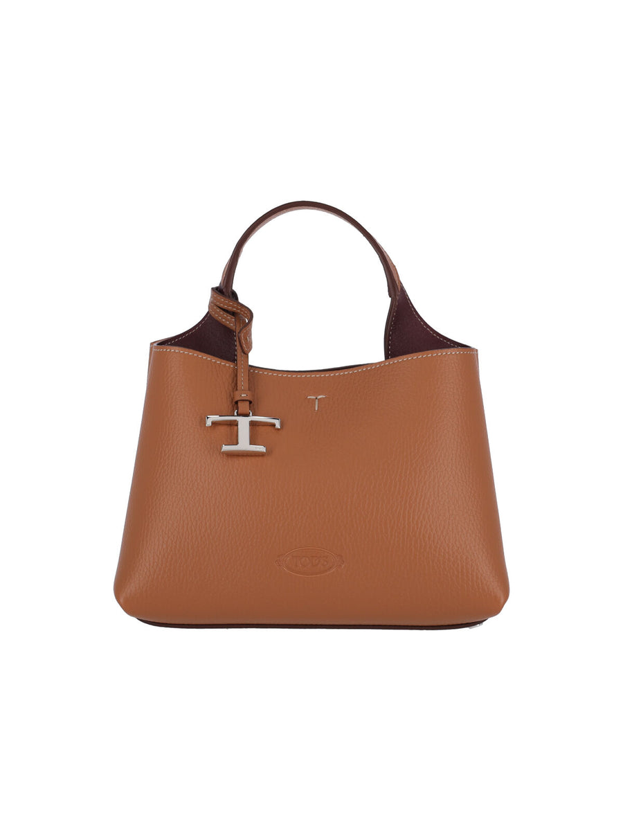 Tod's 100% Calf Leather shoulder bag in brown