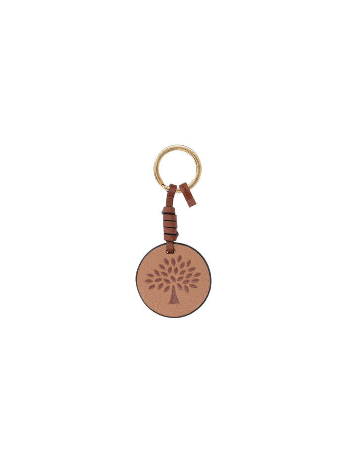 Mulberry Keychains Brown Bovine Leather