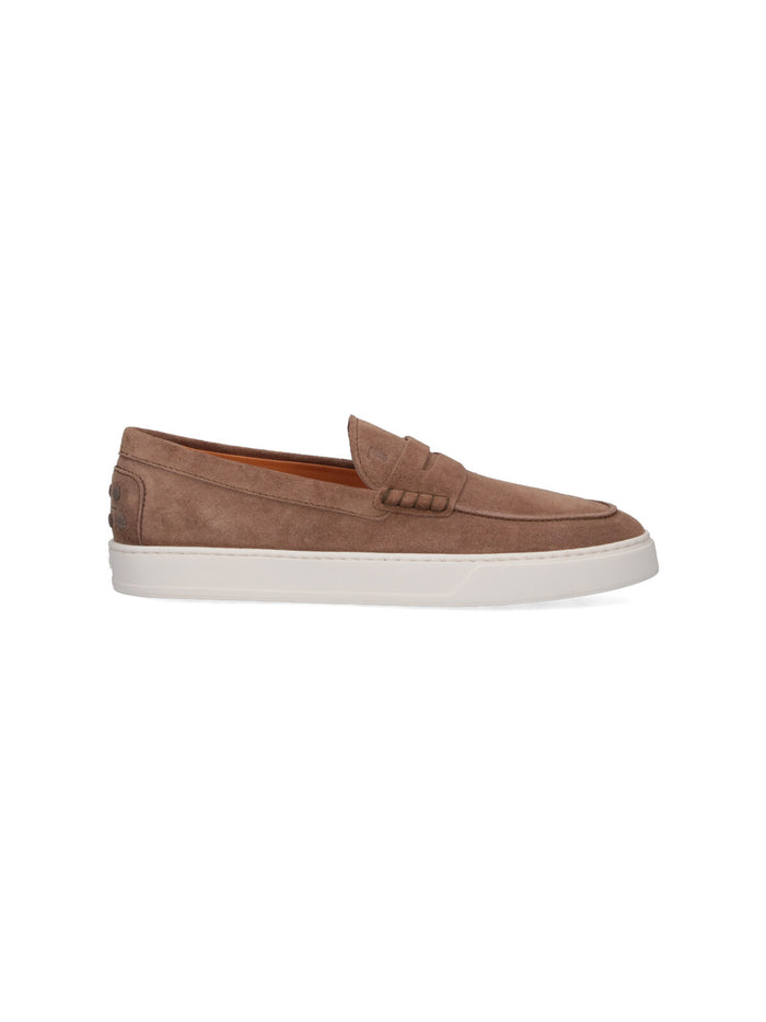 Tods Flat shoes Brown Outer: Calf Leather