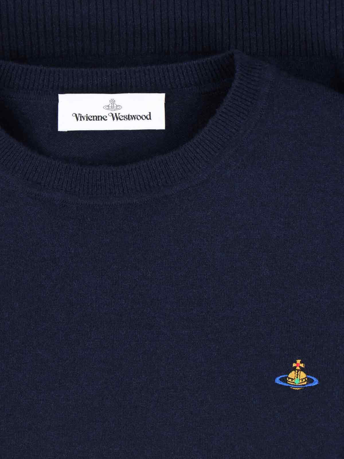Vivienne Westwood Sweaters Blue Wool