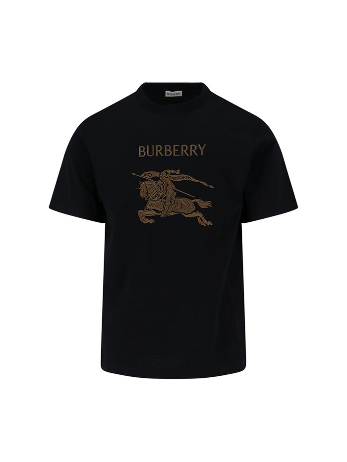 Burberry T-shirts and Polos Black Cotton