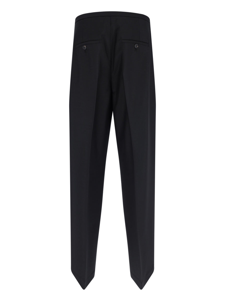 Rohe 73% Virgin Wool trousers in black