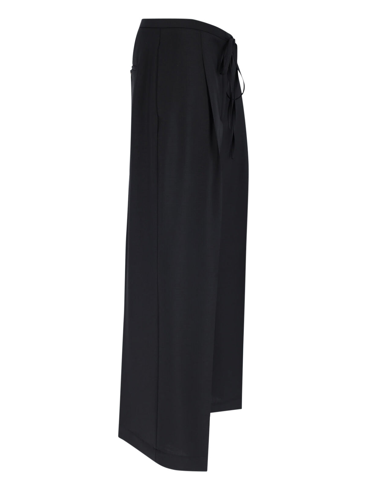 ROHE Trousers Black Virgin Wool