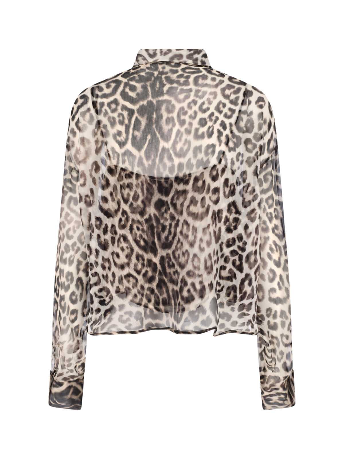 Ermanno Scervino Shirts Brown Silk