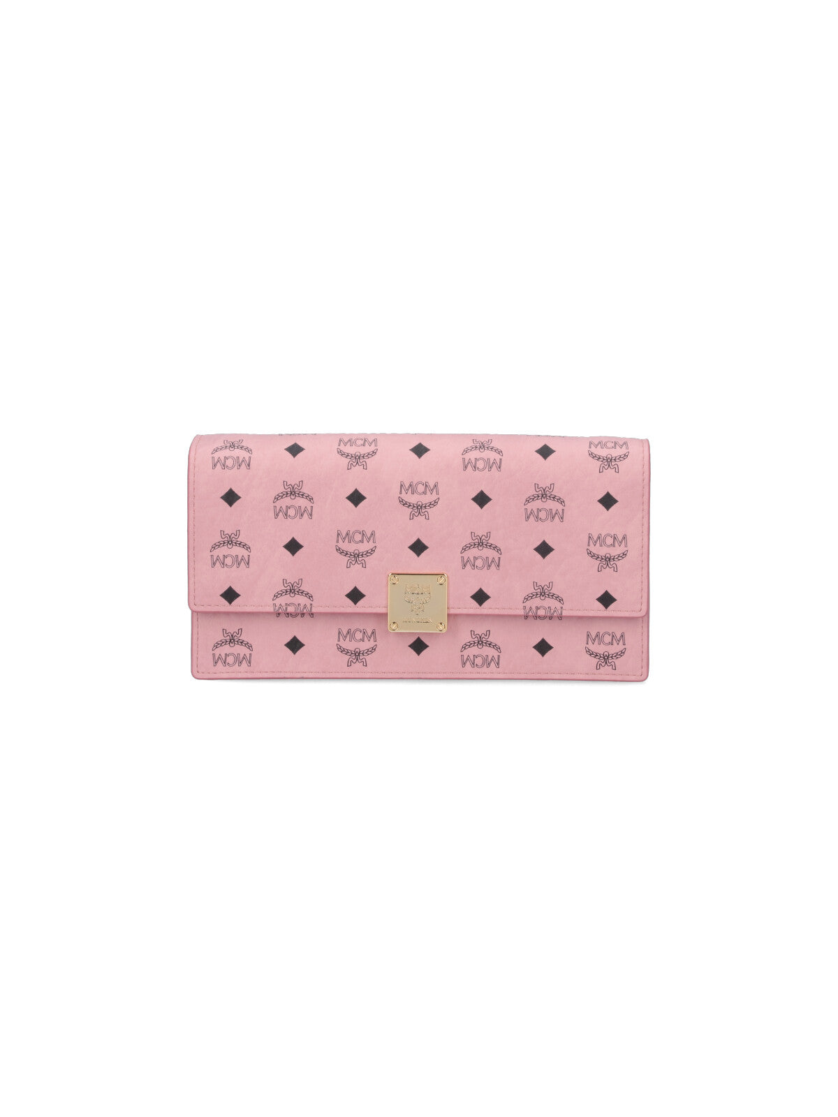 MCM Wallets Pink Polyurethane