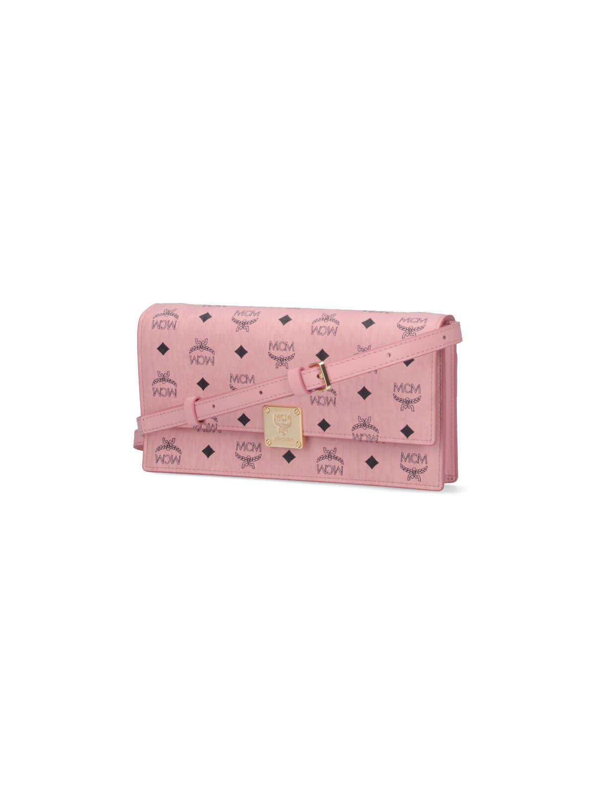 MCM Wallets Pink Polyurethane