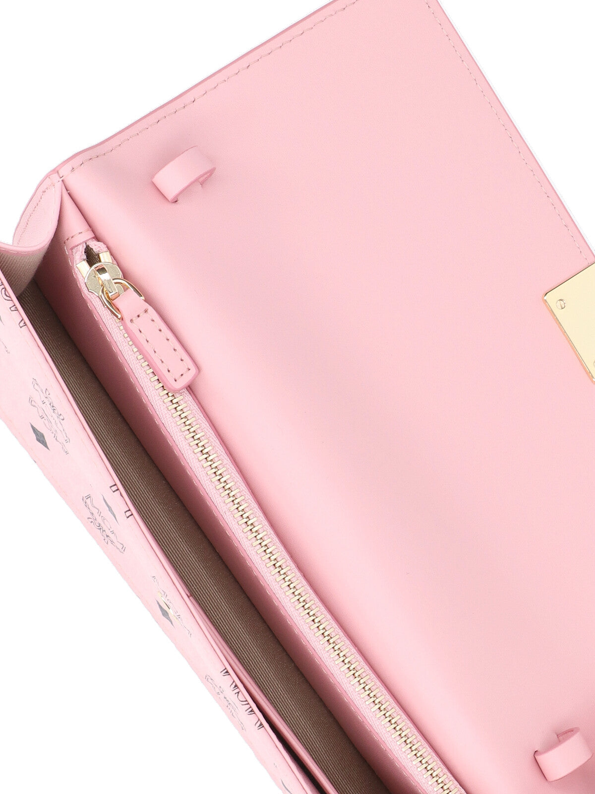 MCM Wallets Pink Polyurethane