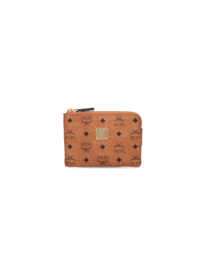 MCM Wallets Brown Polyurethane