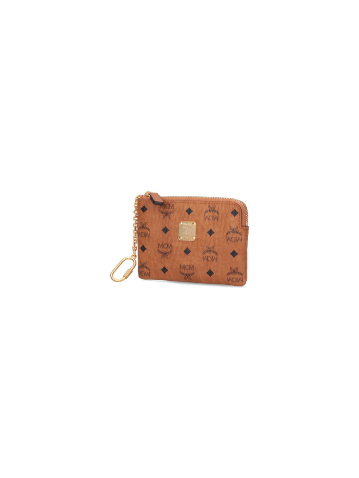 MCM Wallets Brown Polyurethane