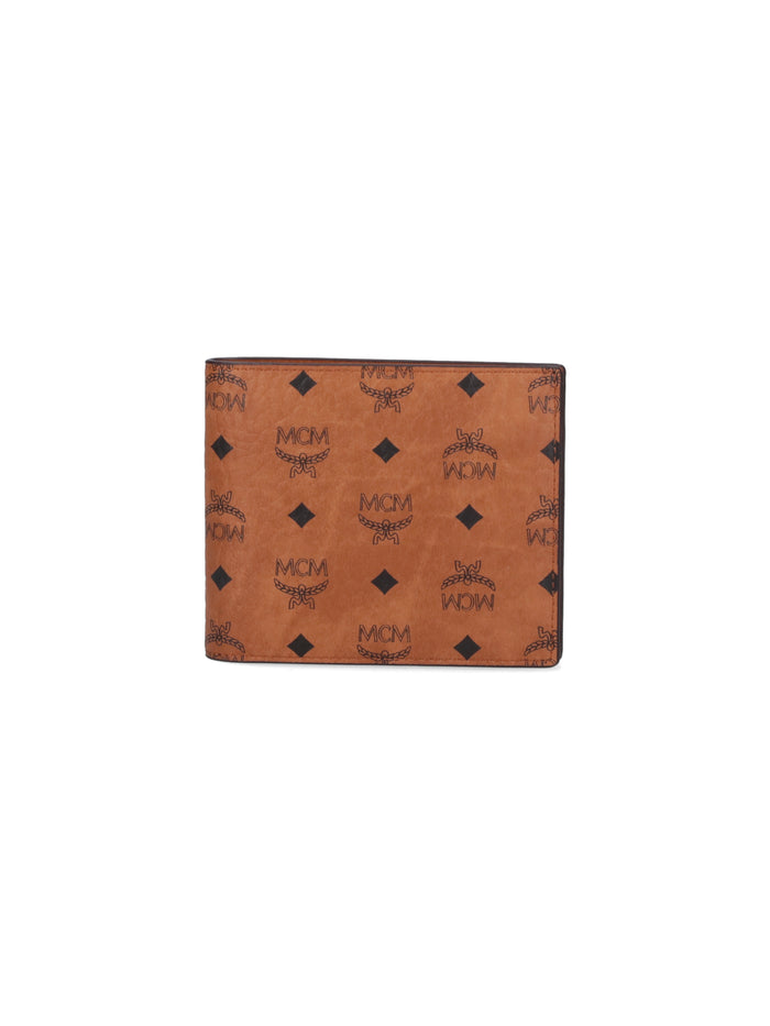 MCM Wallets Brown Polyurethane