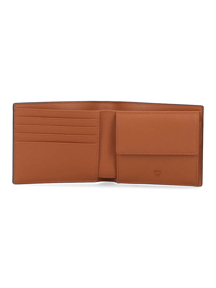 MCM Wallets Brown Polyurethane