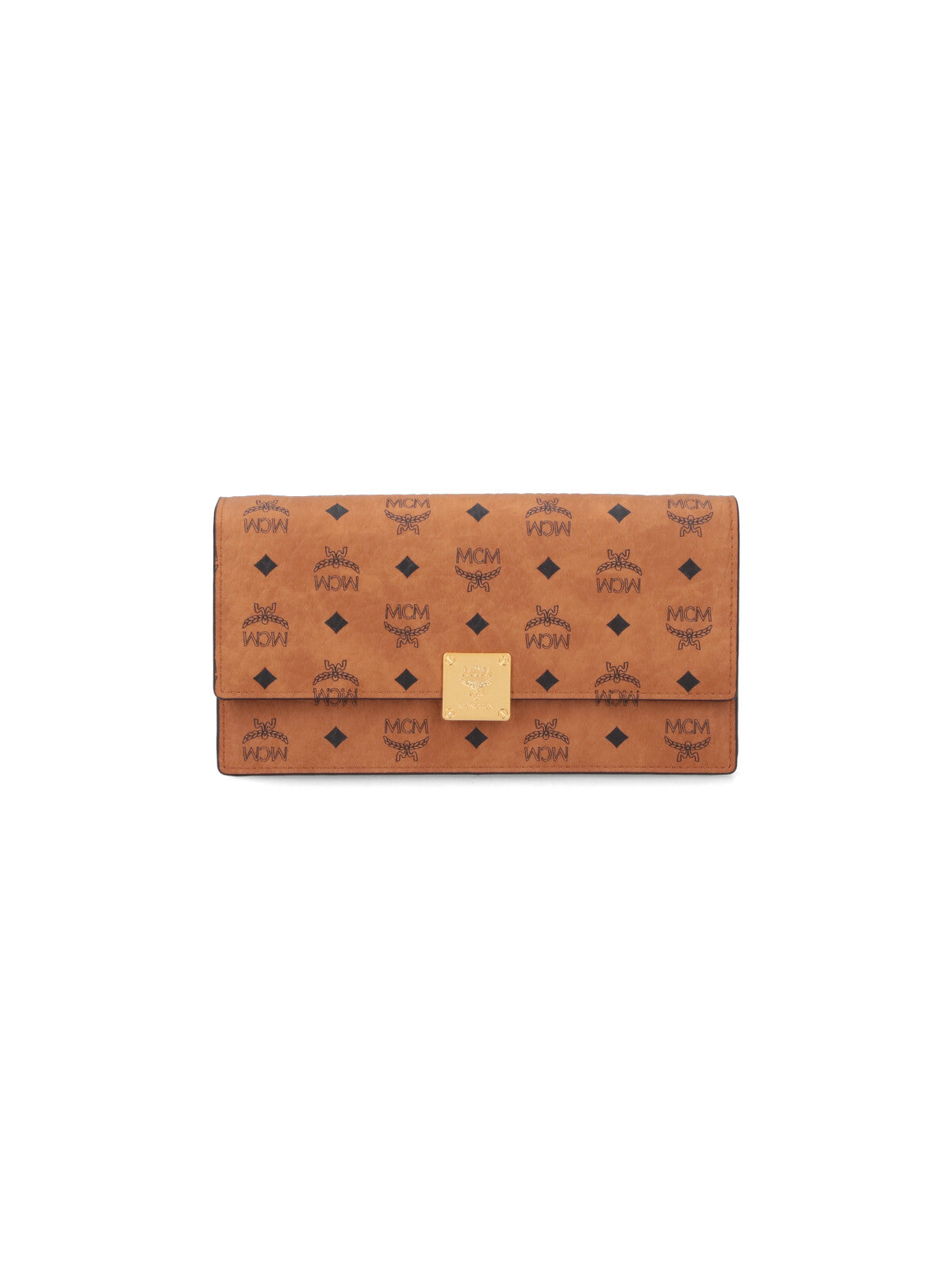 MCM Wallets Brown Polyurethane