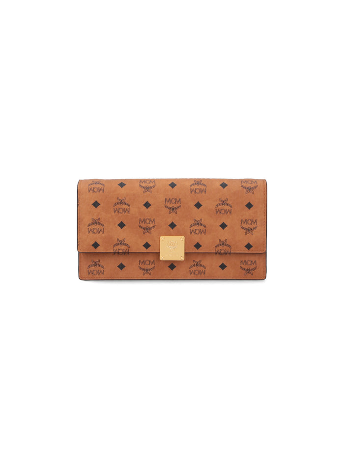 MCM Wallets Brown Polyurethane