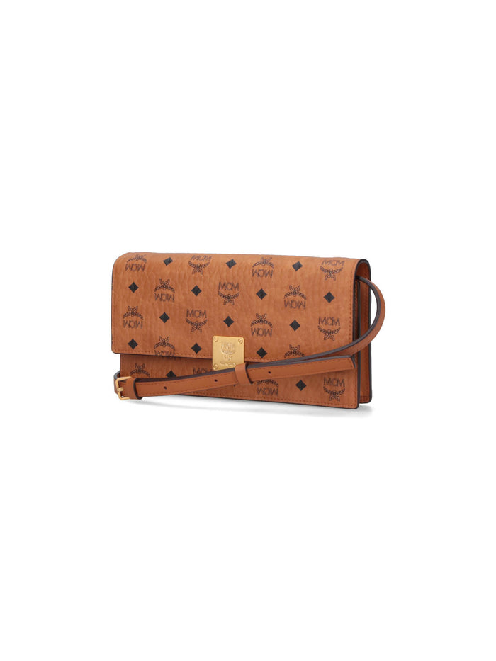 MCM Wallets Brown Polyurethane