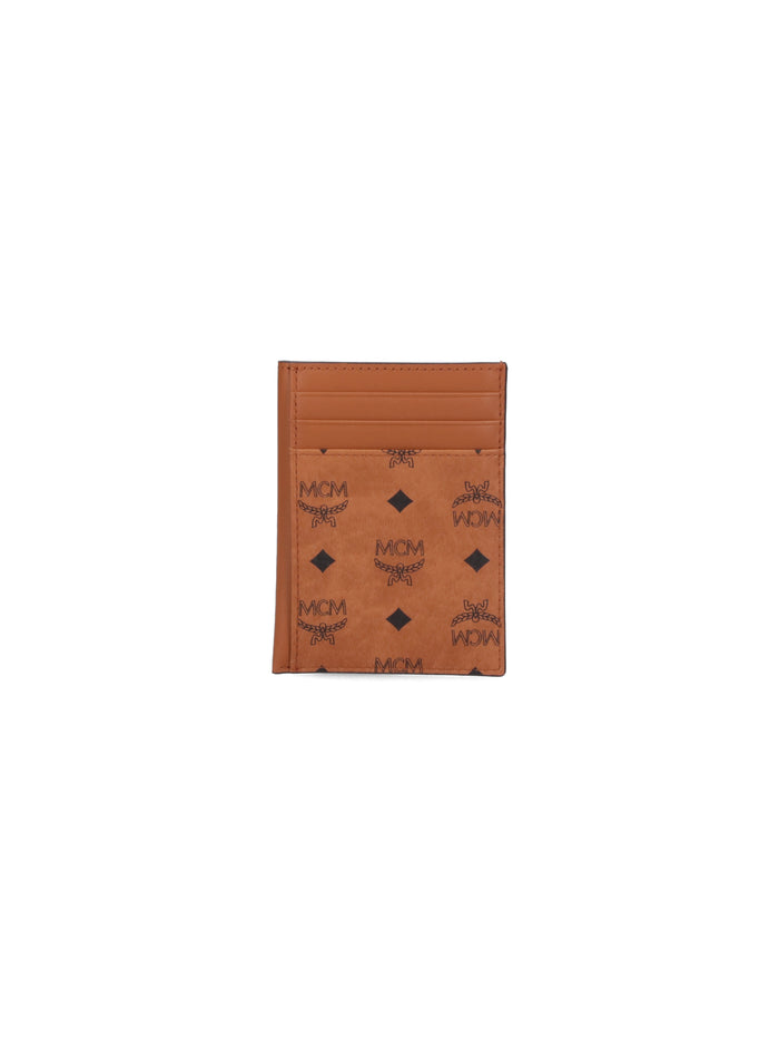 MCM Wallets Brown Polyurethane