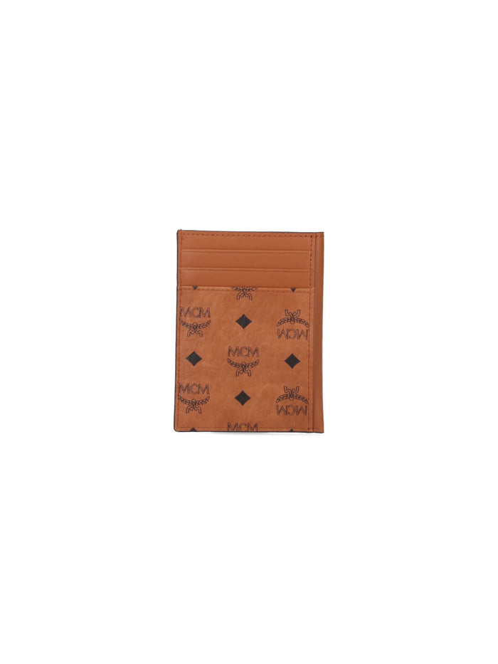 MCM Wallets Brown Polyurethane