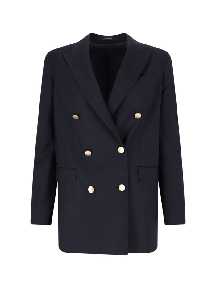 Tagliatore Jackets Blue Virgin Wool
