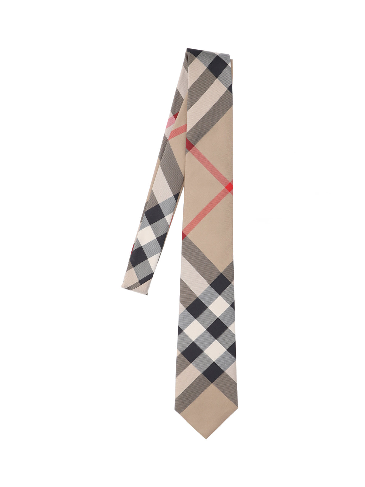 Burberry Ties Beige Mulberry Silk