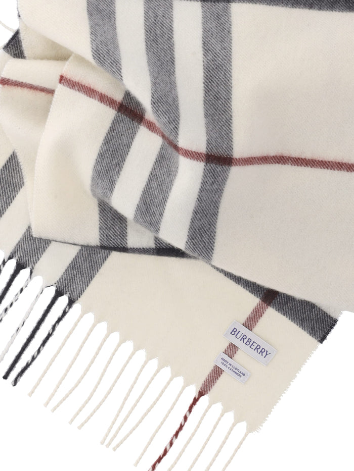 Burberry Scarfs Grey Cashmere