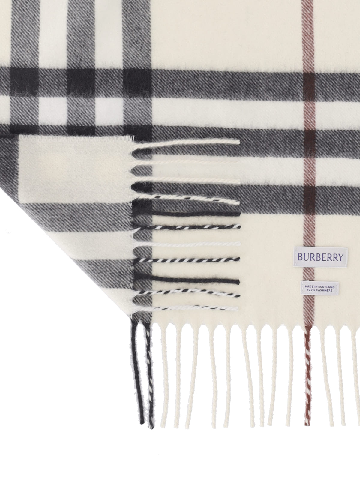 Burberry Scarfs Grey Cashmere
