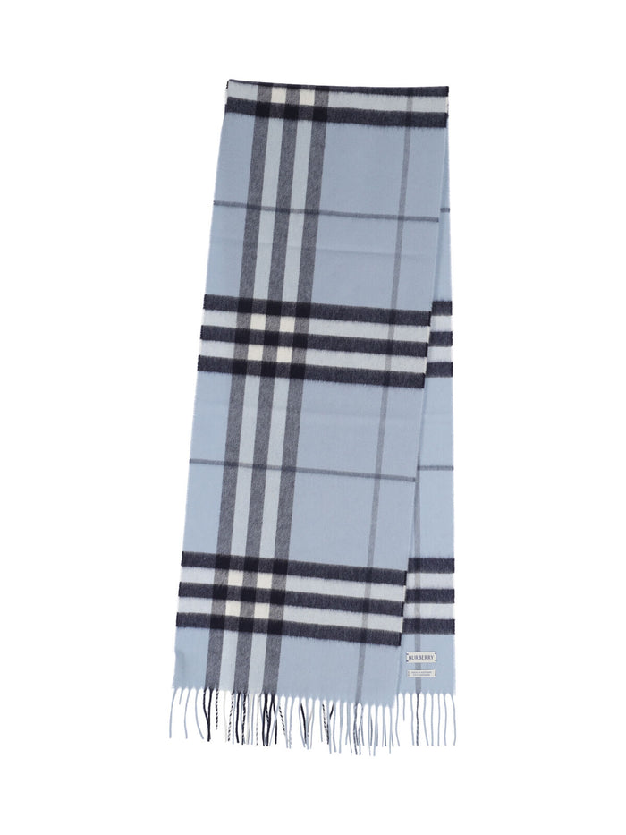 Burberry Scarfs Blue Cashmere
