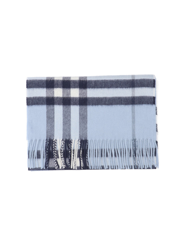 Burberry Scarfs Blue Cashmere
