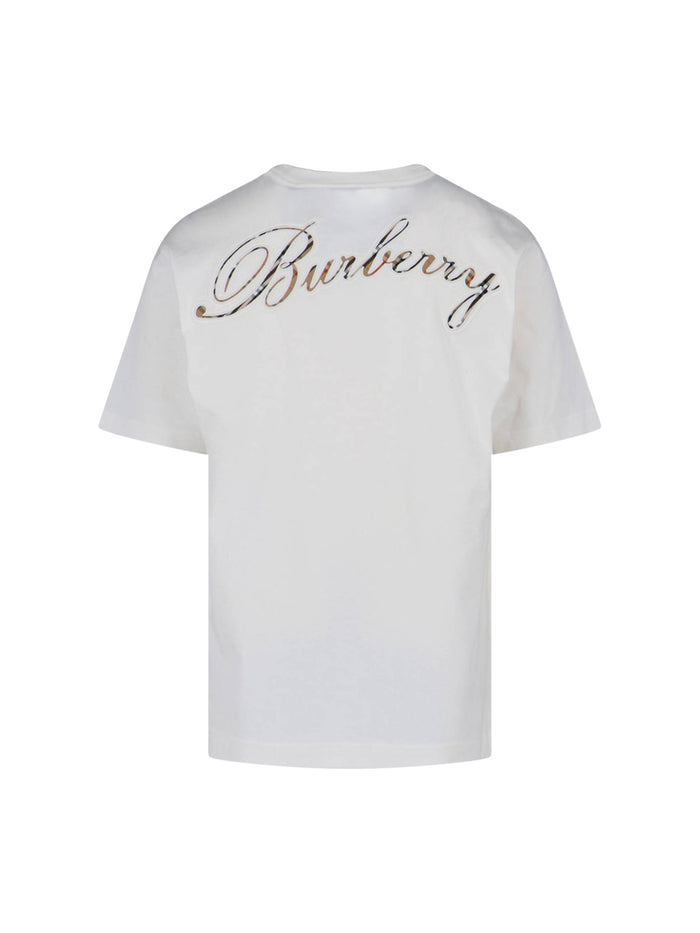 Burberry T-shirts and Polos White Cotton