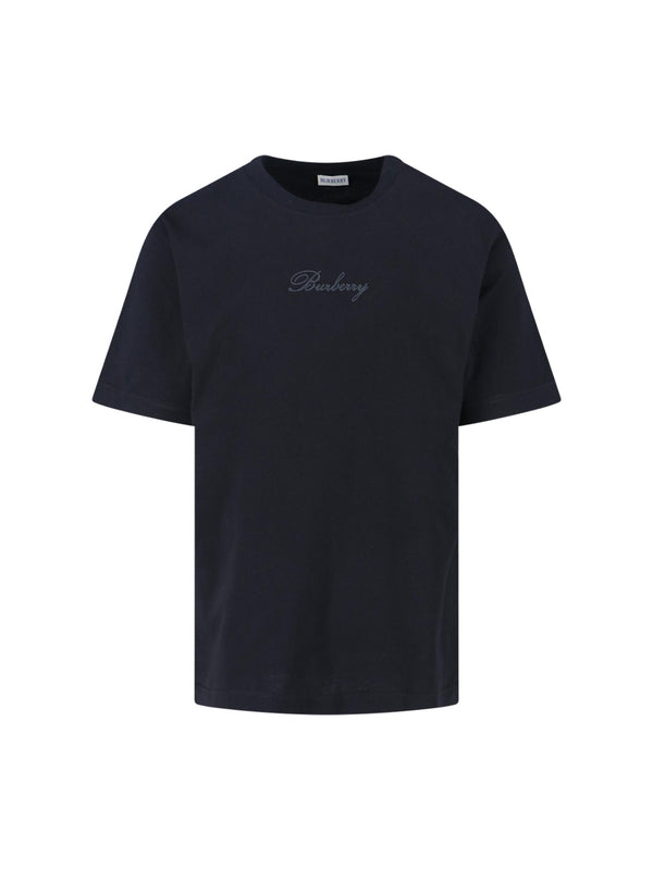 Burberry 100% Cotton t-shirt in black