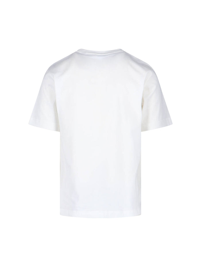 Burberry T-Shirts And Polos White Cotton