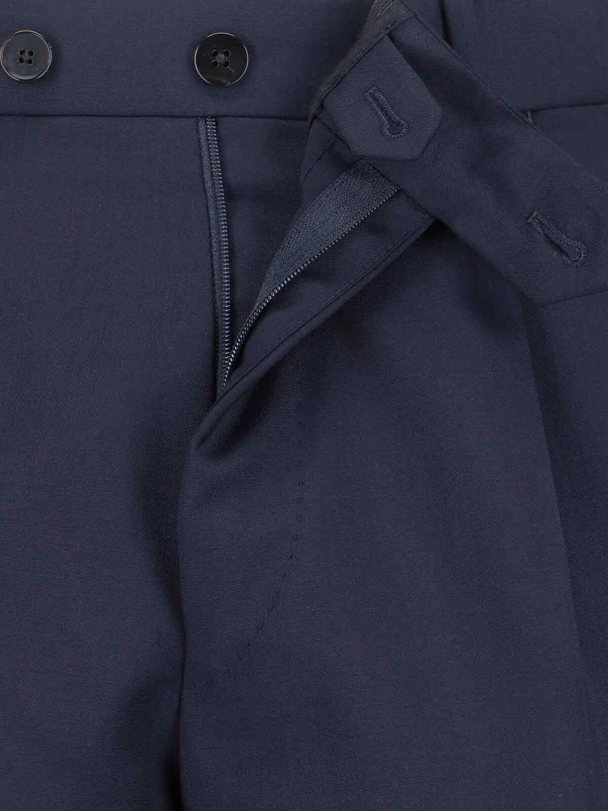 Caruso Dresses Blue Wool