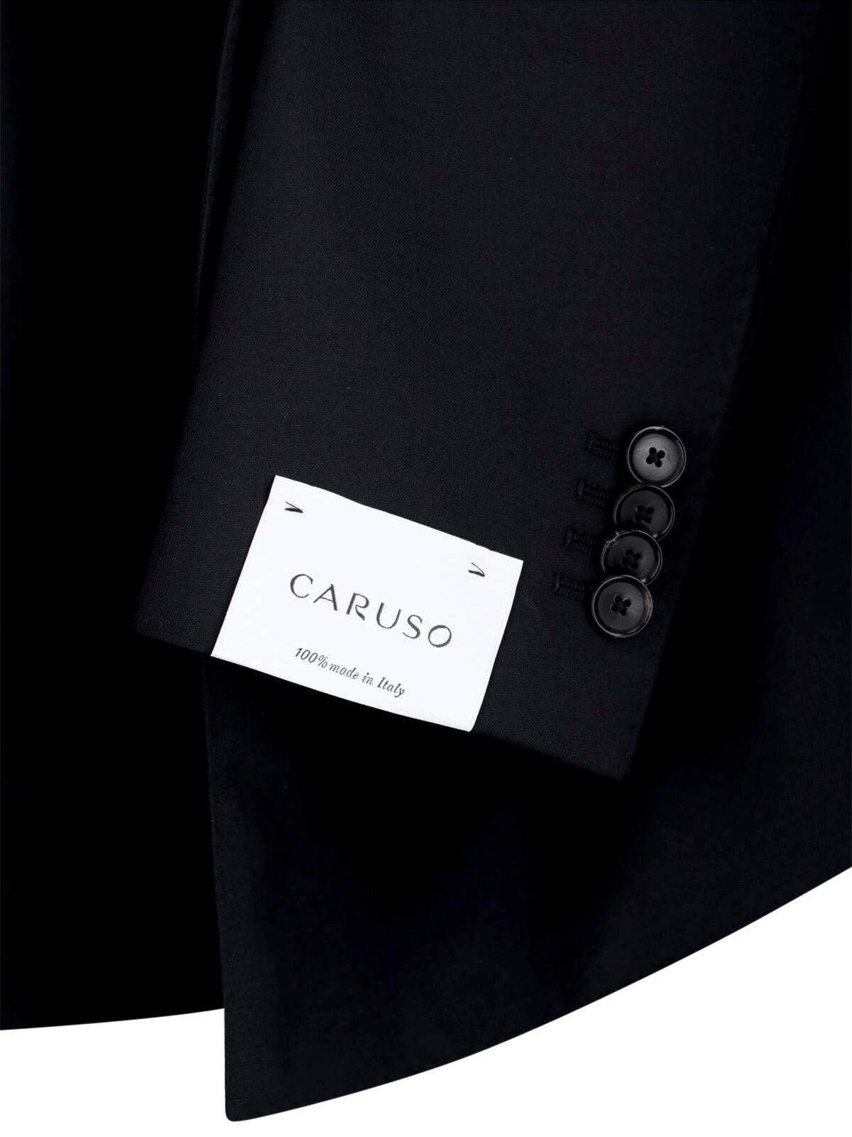 Caruso Dresses Black Wool