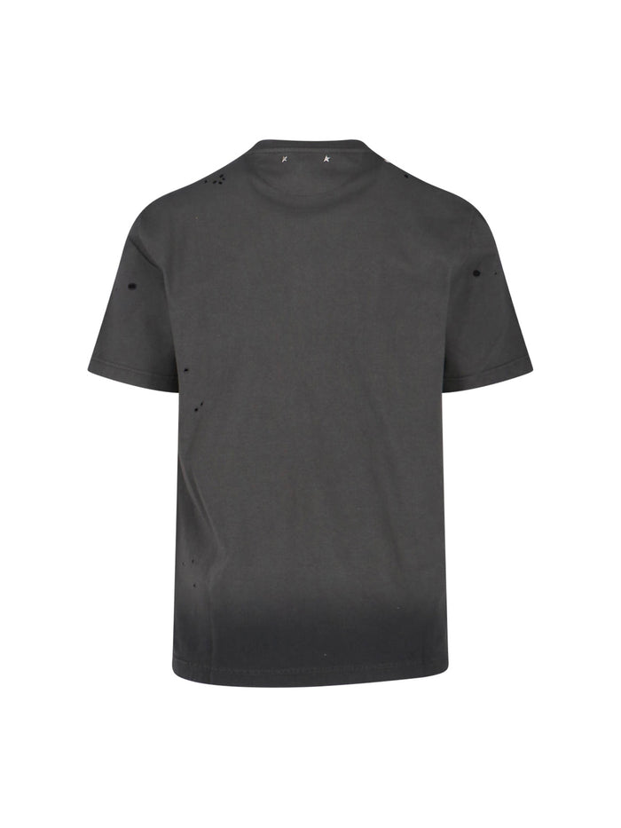 Golden Goose T-shirts and Polos Grey Cotton