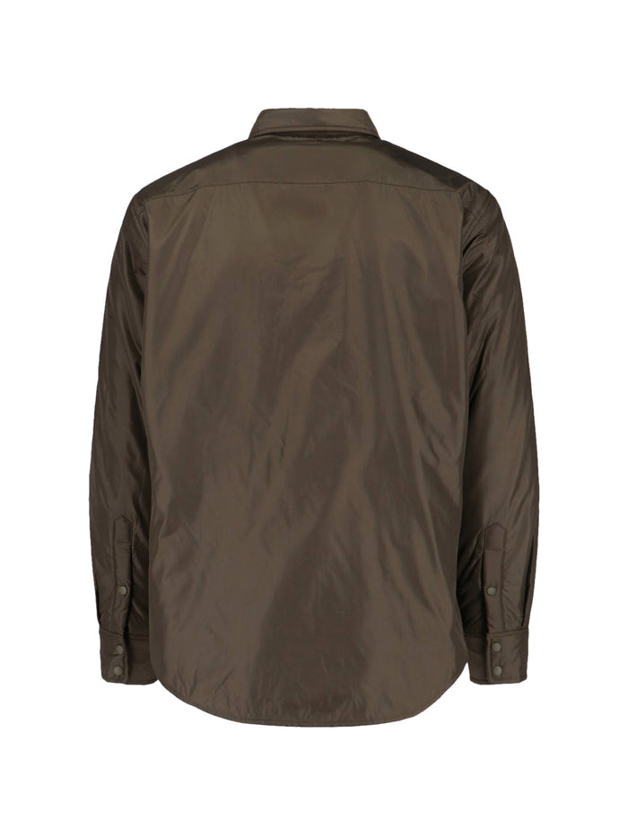 Aspesi Shirts Green Polyamide