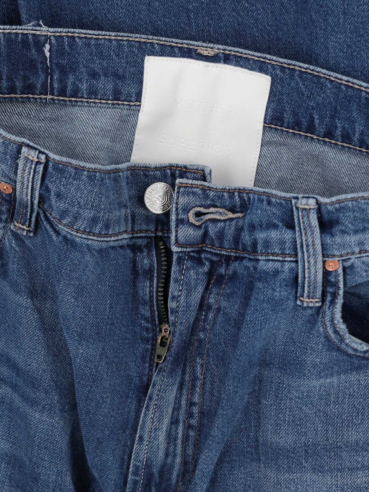 Mother Jeans Blue Cotton