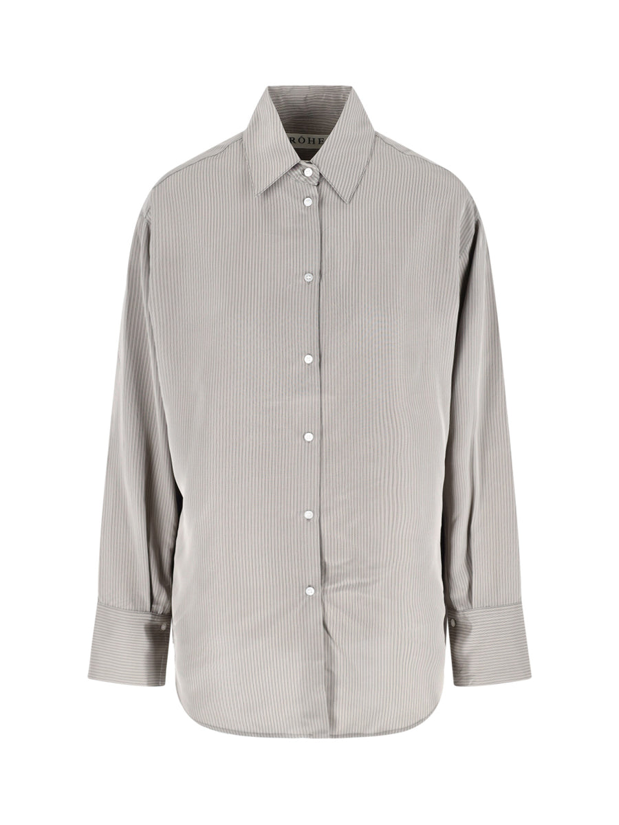 Rohe 100% viscose shirt in gray