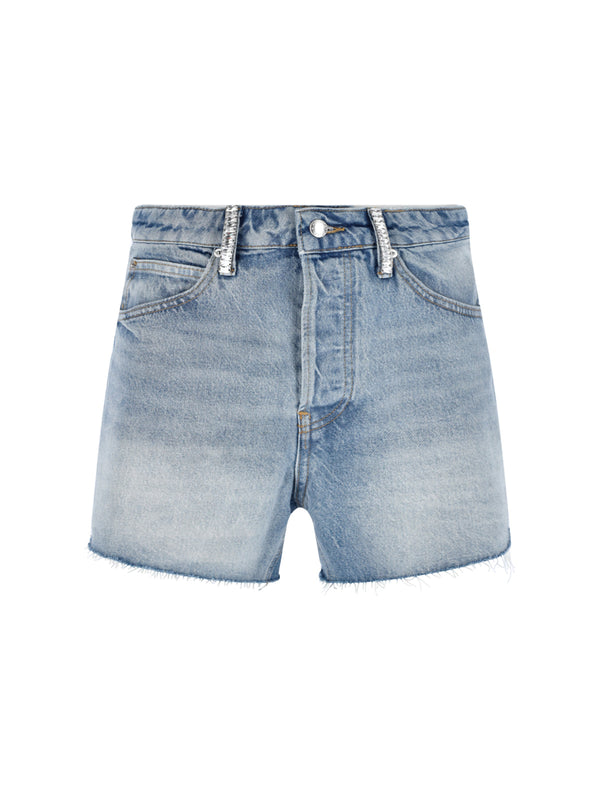 Alexander Wang 100% Cotton shorts in blue