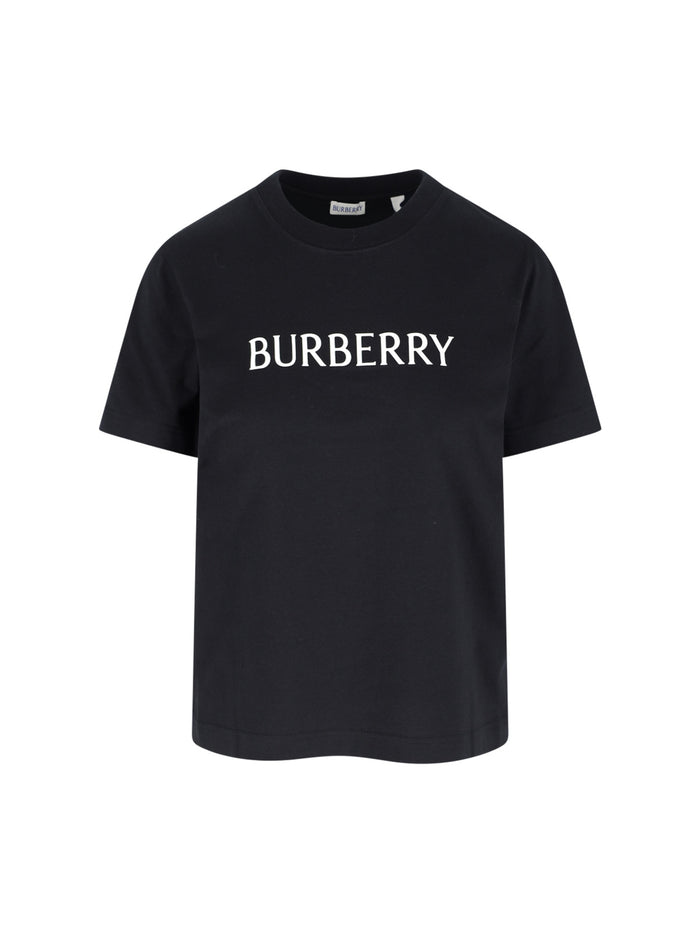 Burberry T-shirts and Polos Black Cotton