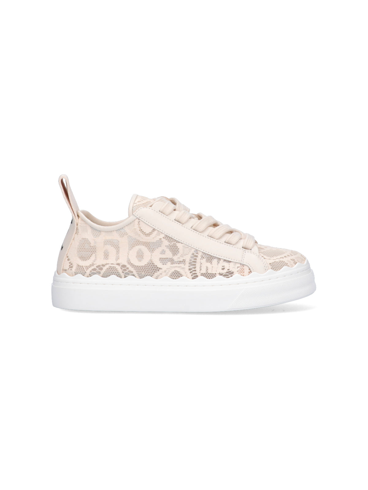 Chloè Sneakers Beige Upper: Polyamide