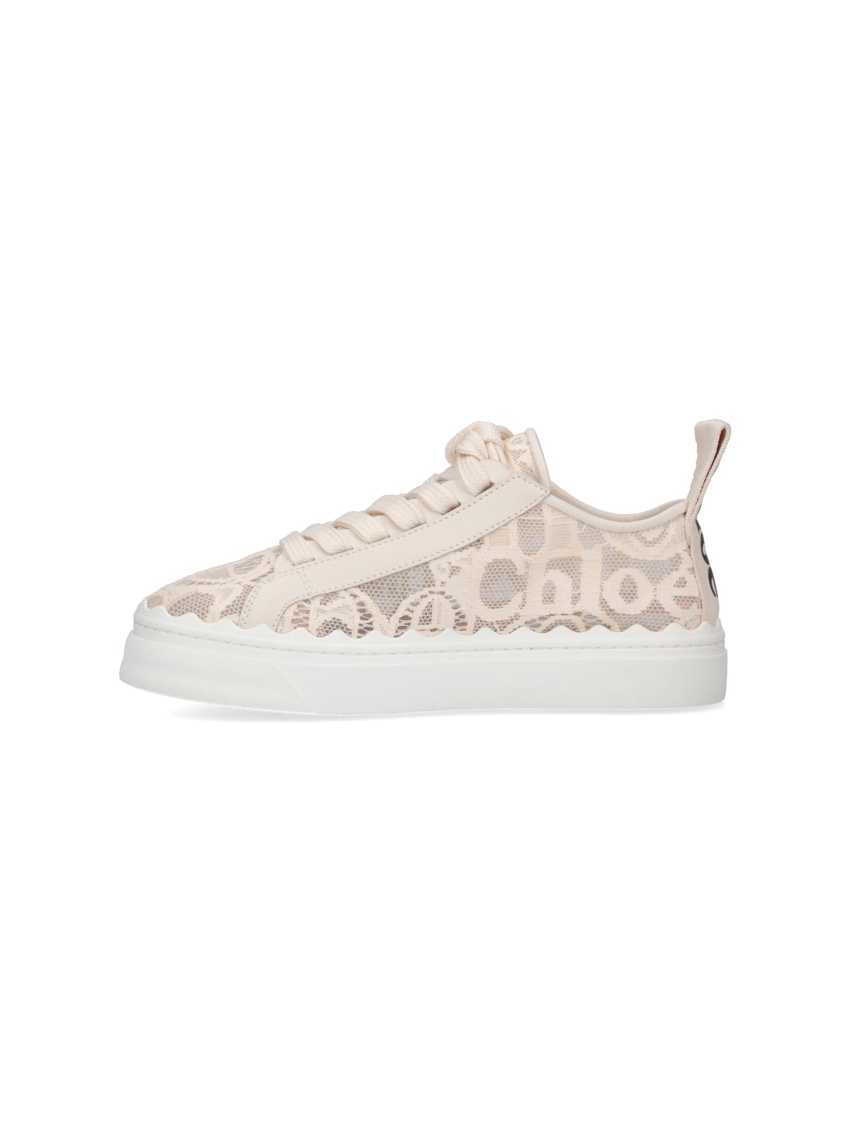 Chloè Sneakers Beige Upper: Polyamide