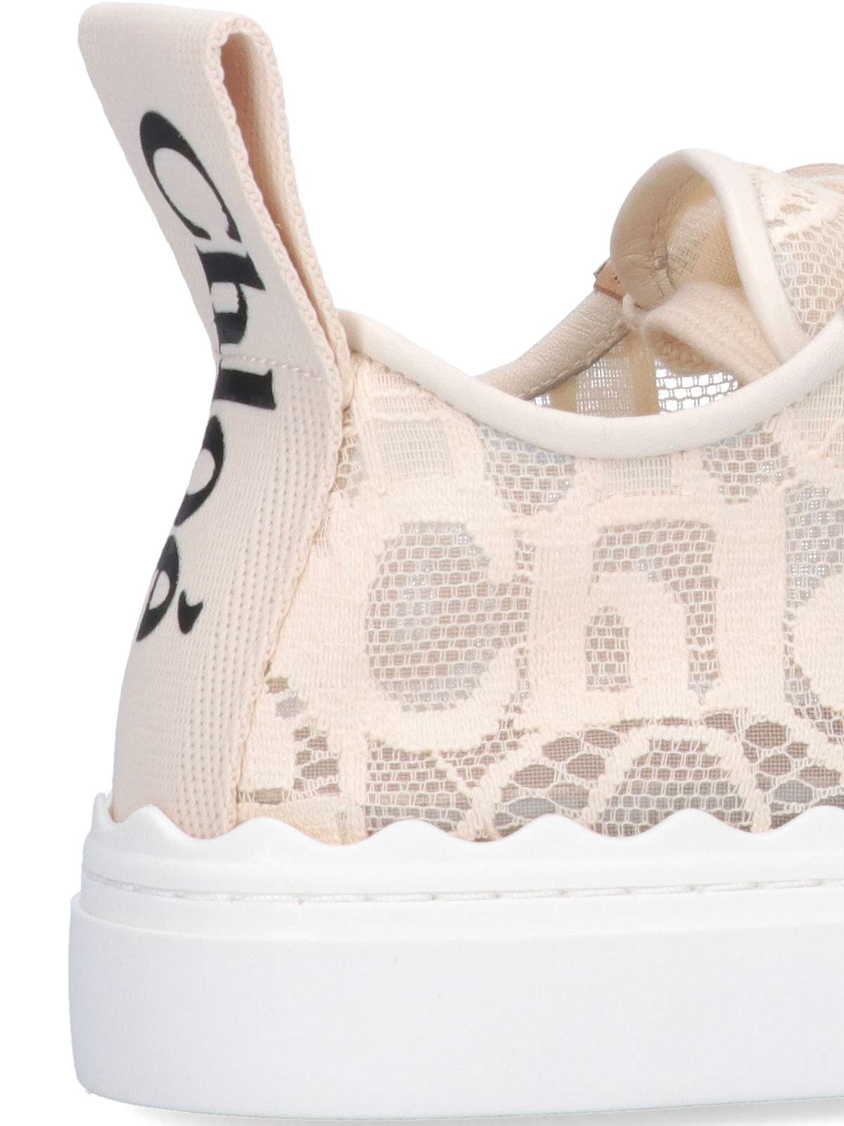 Chloè Sneakers Beige Upper: Polyamide