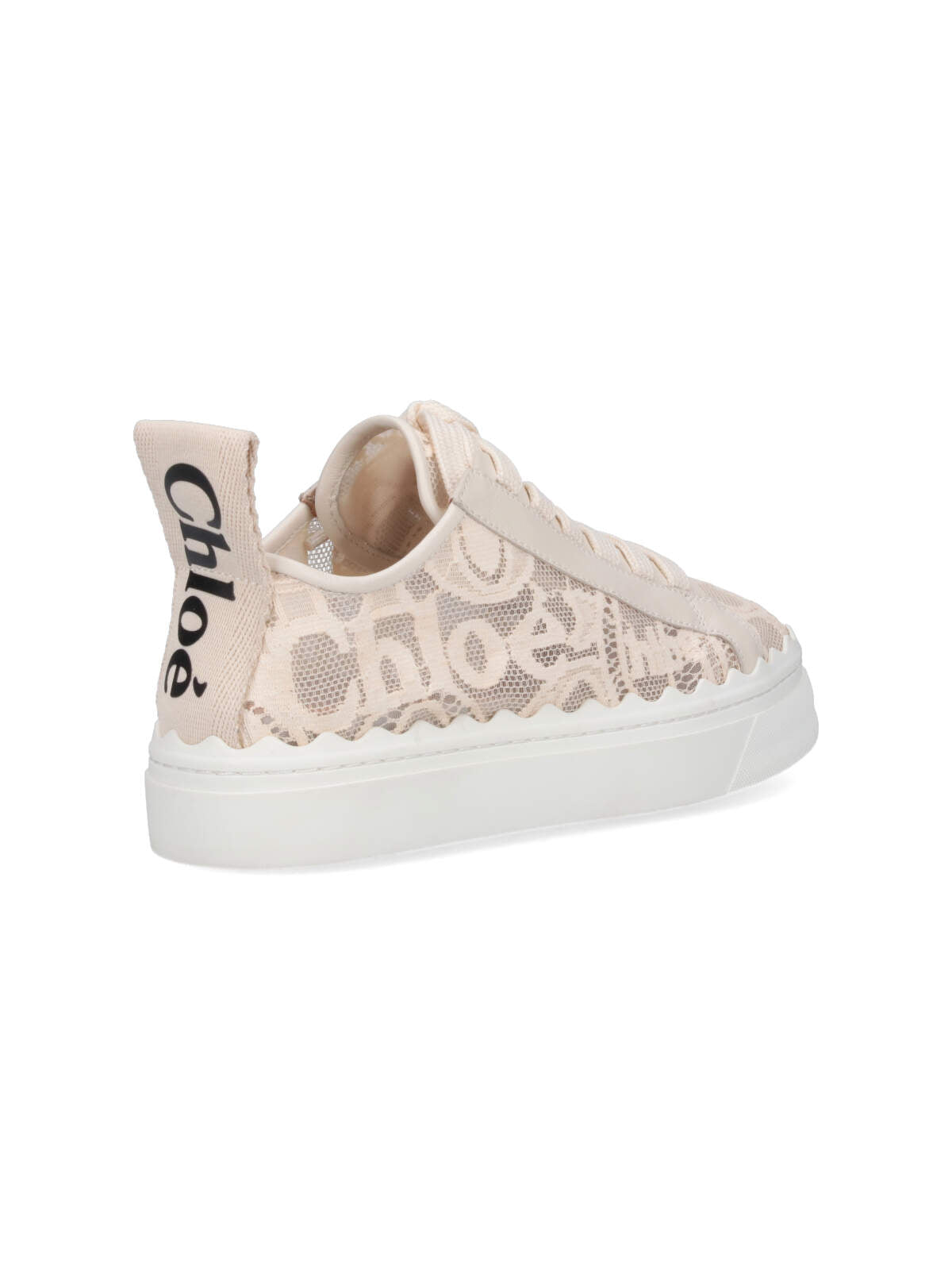 Chloè Sneakers Beige Upper: Polyamide