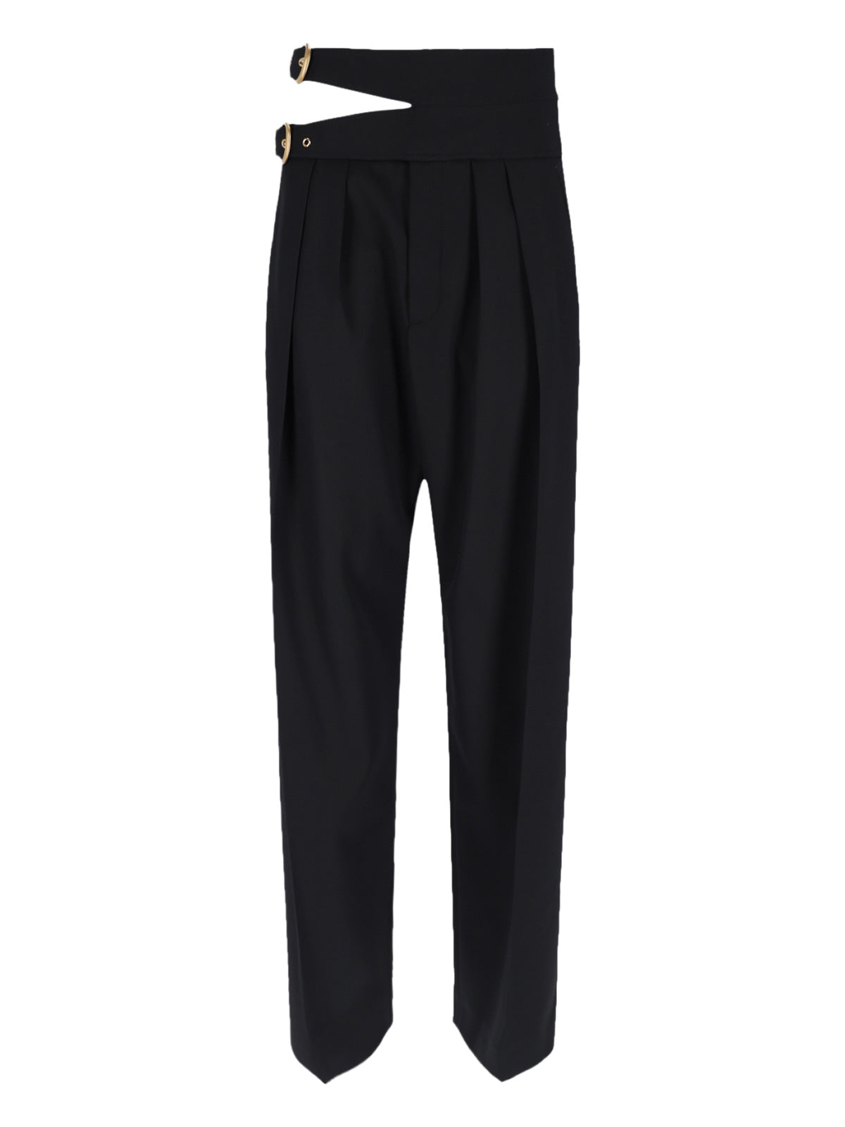 Chloè Trousers Black Outer Shell: Virgin Wool