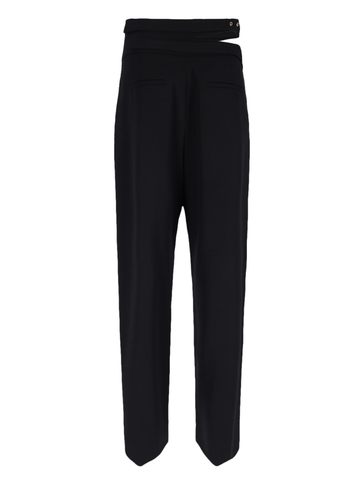 Chloè Trousers Black Outer Shell: Virgin Wool