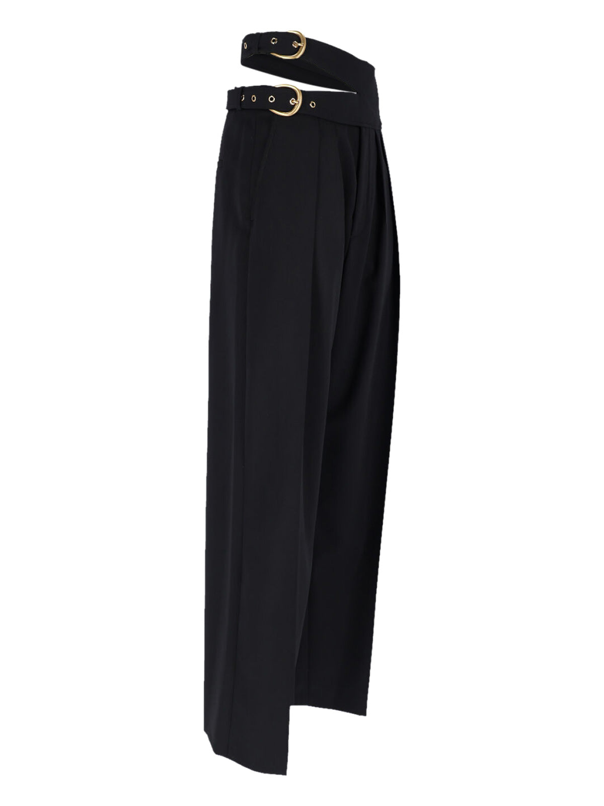 Chloè Trousers Black Outer Shell: Virgin Wool