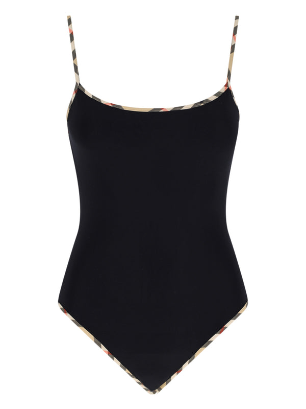Burberry 73% Polyamide swimsuit in black