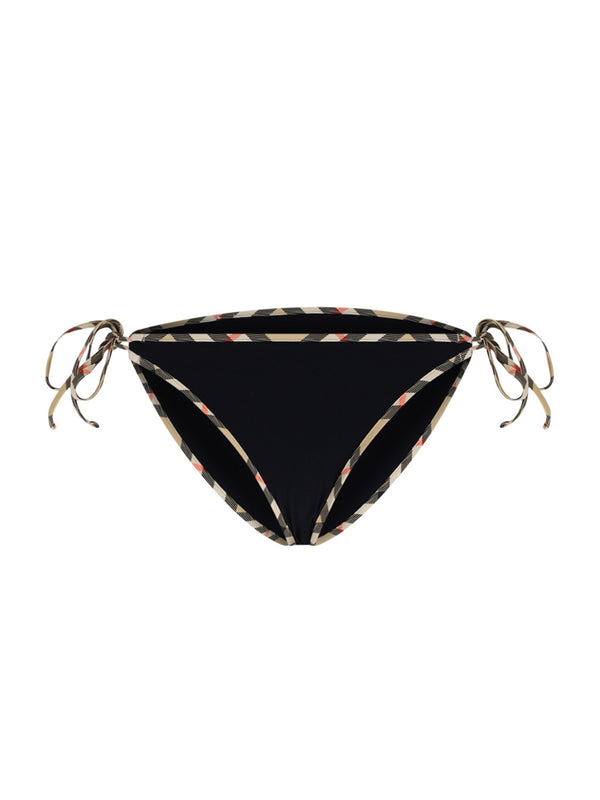 Burberry 73% Polyamide bikini brief in black