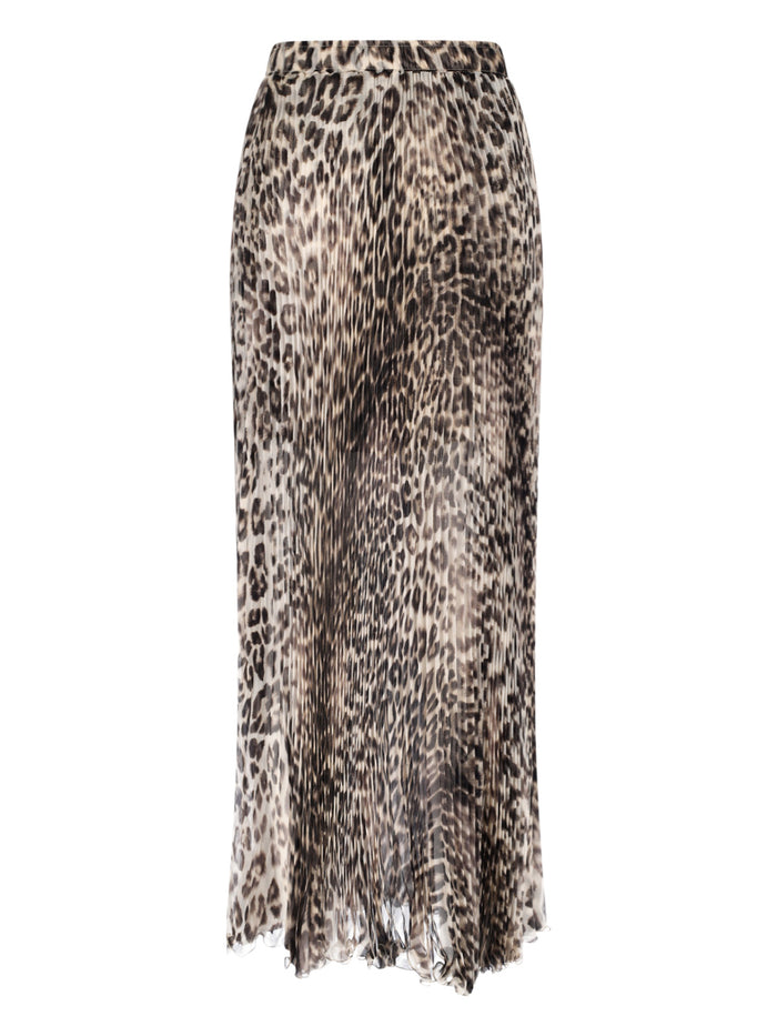 Ermanno Scervino Skirts Brown Silk