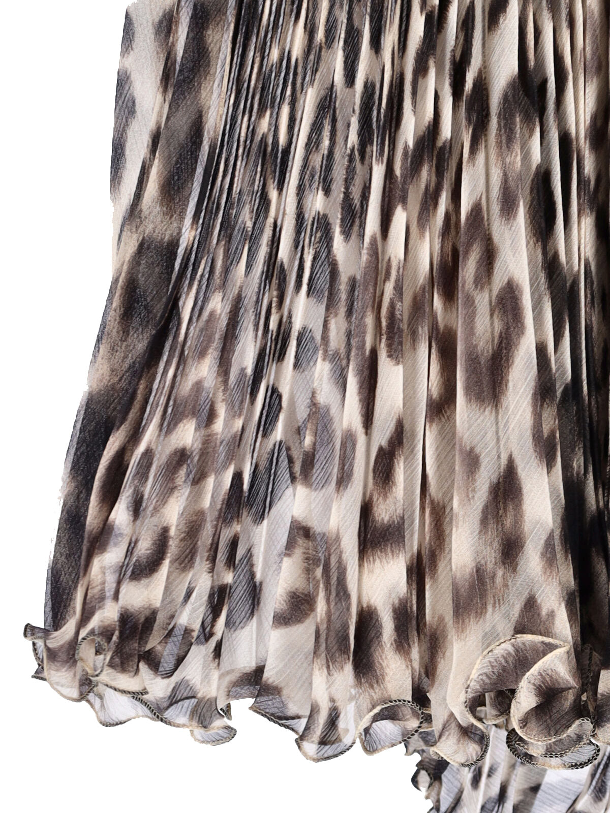 Ermanno Scervino Skirts Brown Silk