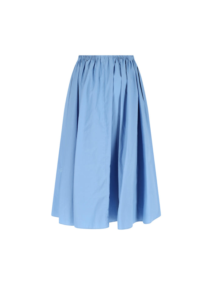 Marni Skirts Blue Cotton