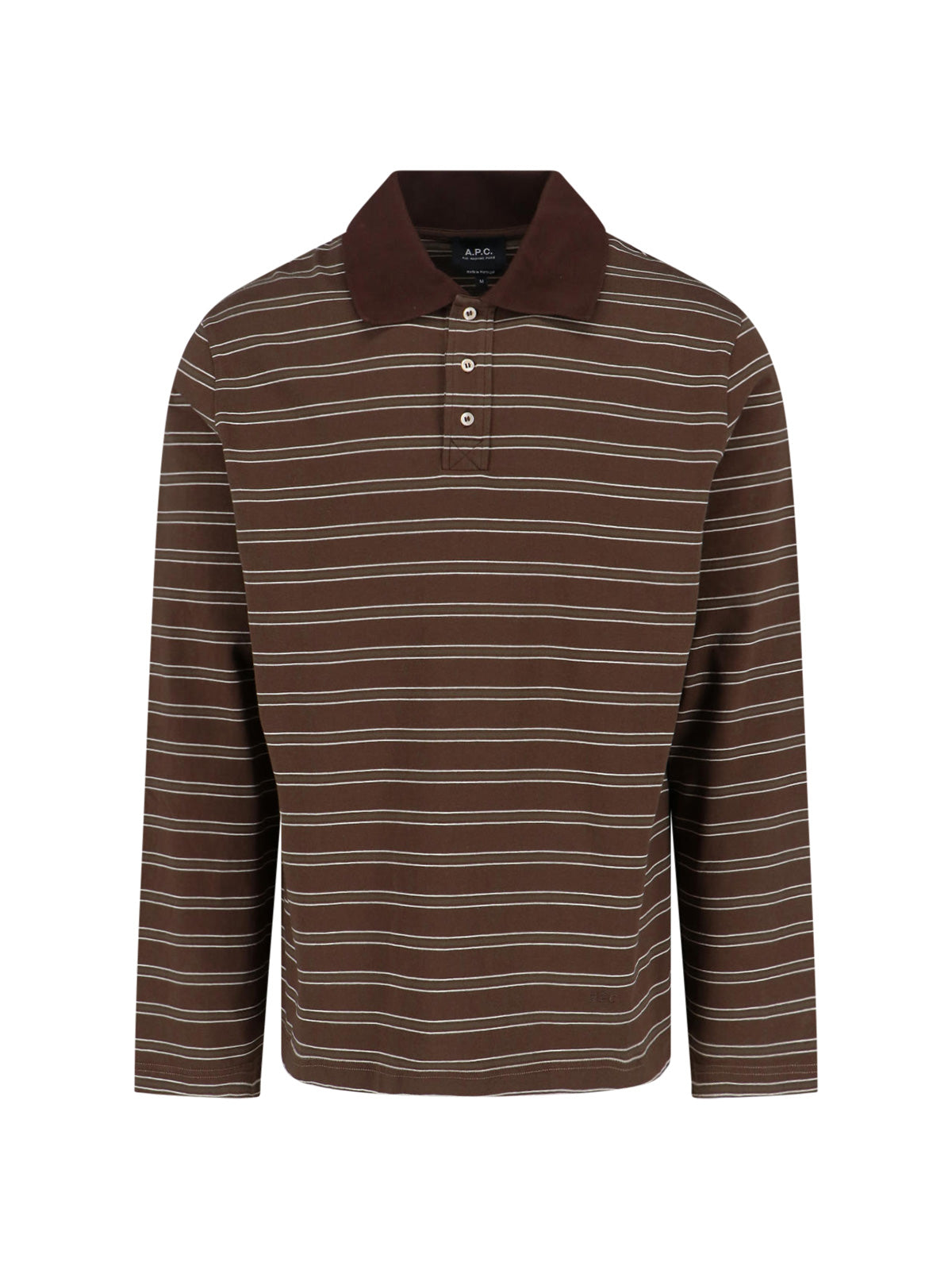 A.P.C. T-shirts and Polos Brown Organic Cotton